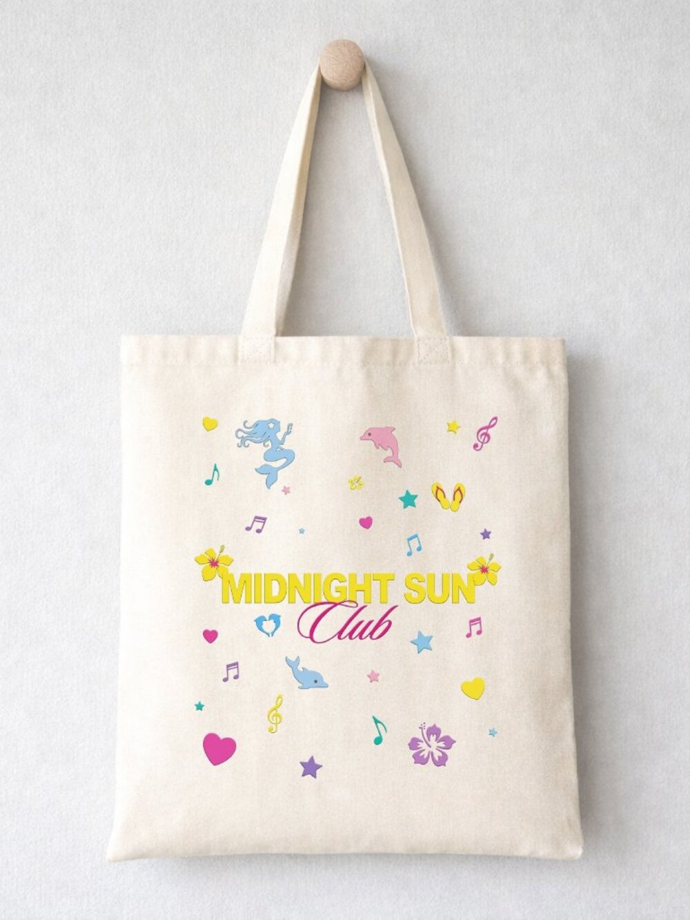 Midnight Sun Club Hawaii Summer Tote Bag